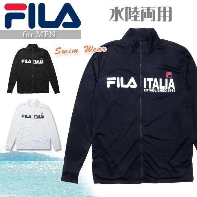 大きいサイズあり ブランド水着 Fila メンズ用水陸両用ラッシュ