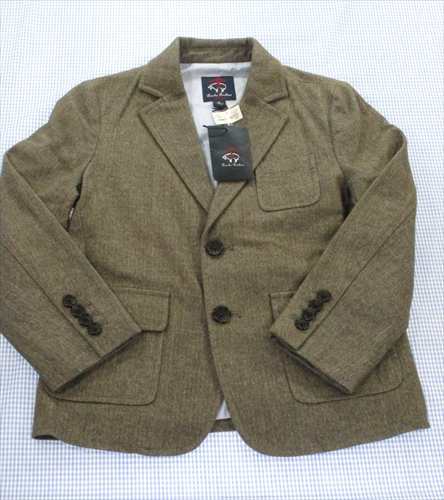 ブルックスブラザーズ BROOKS BROTHERS ジャケット ブレザー 120cm 新品 アウター 男の子 キッズ 子供服 中古｜au PAY  マーケット