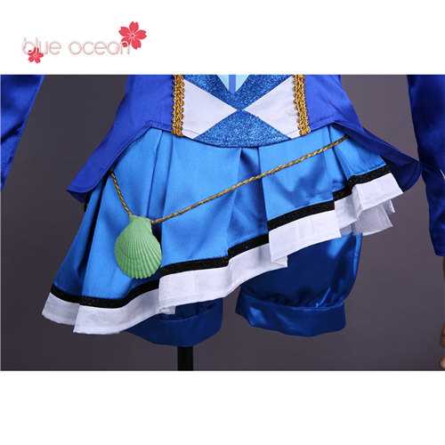 松浦 果南 Lovelive! ラブライブ！ サンシャイン!! Sunshine! アクア aqours OP2 風 コスプレ衣装 cosplay 仮装_4