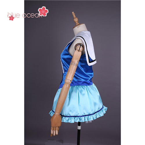 渡辺曜 Lovelive! ラブライブ！ サンシャイン!! Sunshine! アクア aqours OP2 風 コスプレ衣装 cosplay 仮装_5