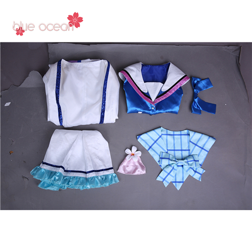 黒澤ルビィ Lovelive! ラブライブ！ サンシャイン!! Sunshine! アクア aqours OP2 風 コスプレ衣装 cosplay 仮装_8