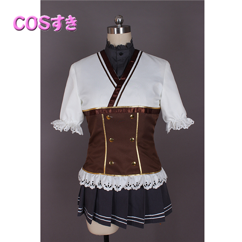 Lovelive! ラブライブ！ サンシャイン!! Sunshine! アクア aqours 渡辺曜 風 コスプレ衣装 アニメ コスチューム Cosplay 変装 仮装_3