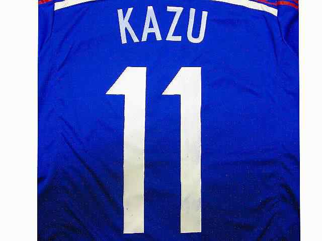 子供用 K042 14 日本代表 Kazu 11 カズ 青 ゲームシャツ パンツ付 サッカー キッズ ジュニア ユニフォーム 上下セットの通販はau Pay マーケット 激安サッカーロロショップ