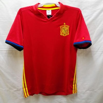 大人用 A014 17 スペイン MORATA*9 モラタ 赤 ゲームシャツ