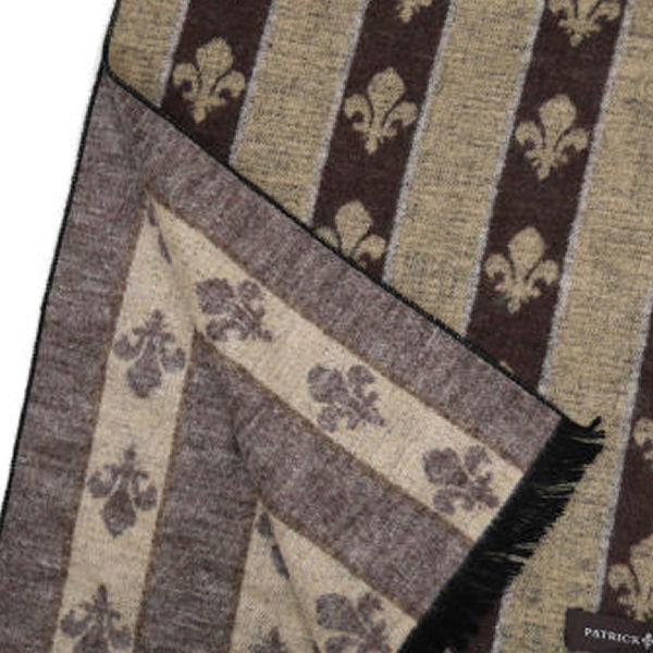 パトリックコックス マフラー ブラウン系 PATRICK COX ギフト