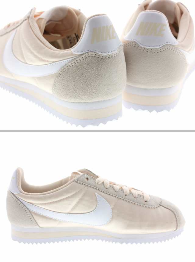 ナイキ Nike スニーカー ウィメンズ クラシック コルテッツ ナイロン Wmns Classic Cortez Nylon グアバアイス ホワイト 749864 803の通販はau Pay マーケット すにーかー倉庫