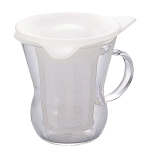 Hario ハリオ ワンカップティーメーカー 白 茶漉し付きティーカップ ハーブティー Otm 1nwの通販はau Pay マーケット Atelier De L Ange