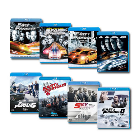 送料無料 ワイルド スピード シリーズ全8作 Blu Rayセットの通販はau Pay マーケット 脳トレ生活