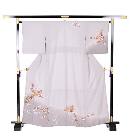 往復送料無料 全部揃って安心 大学 高校 小学生  3泊4日 卒業式 入学式 訪問着 レンタル  A 訪問着 No.011-0975-S