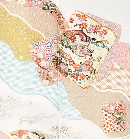 往復送料無料 全部揃って安心 大学 高校 小学生  3泊4日 卒業式 入学式 訪問着 レンタル  A 訪問着 No.011-0856-M