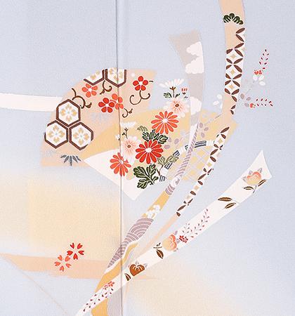 往復送料無料 全部揃って安心 大学 高校 小学生  3泊4日 卒業式 入学式 訪問着 レンタル  A 訪問着 No.011-1033-S