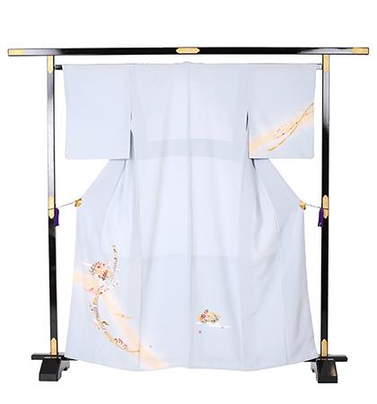 往復送料無料 全部揃って安心 大学 高校 小学生  3泊4日 卒業式 入学式 訪問着 レンタル  A 訪問着 No.011-1033-S