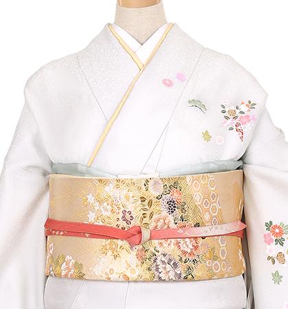 往復送料無料 全部揃って安心 大学 高校 小学生  3泊4日 卒業式 入学式 訪問着 レンタル  A 訪問着 No.011-0741-S