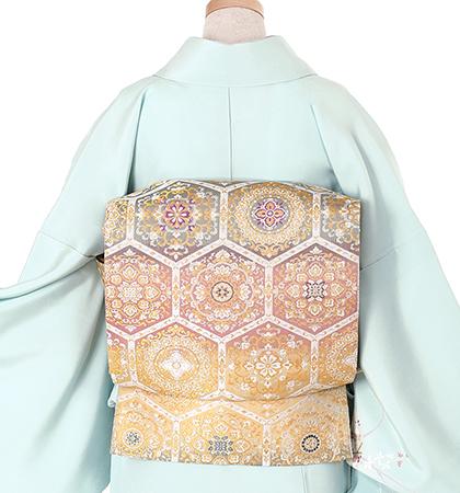 往復送料無料 全部揃って安心 大学 高校 小学生  3泊4日 卒業式 入学式 訪問着 レンタル  A 訪問着 No.011-0948-M