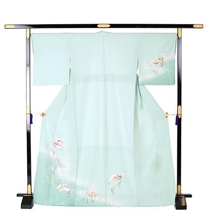 往復送料無料 全部揃って安心 大学 高校 小学生  3泊4日 卒業式 入学式 訪問着 レンタル  A 訪問着 No.011-0948-M