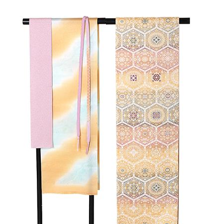 往復送料無料 全部揃って安心 大学 高校 小学生  3泊4日 卒業式 入学式 訪問着 レンタル  A 訪問着 No.011-0948-M