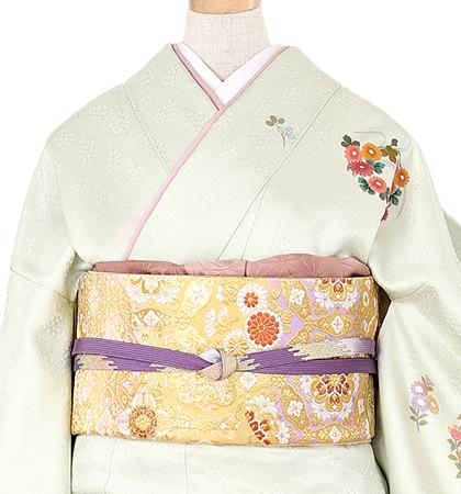 往復送料無料 全部揃って安心 大学 高校 小学生  3泊4日 卒業式 入学式 訪問着 レンタル  A 訪問着 No.011-0927-S