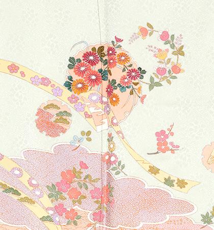 往復送料無料 全部揃って安心 大学 高校 小学生  3泊4日 卒業式 入学式 訪問着 レンタル  A 訪問着 No.011-0927-S