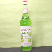 1ケース単位6本入  北海道 沖縄 離島除く ヤマト運輸 カクテル・菓子に  モナングリーンアップルシロップ 700ml瓶6本入