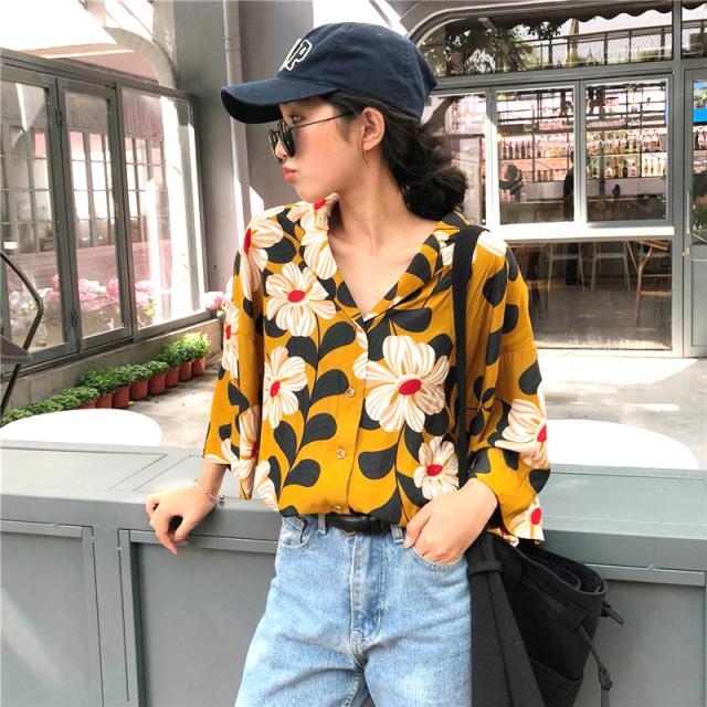 春新作 夏新作 ブラウス レディース 花柄 アロハシャツ 黄色 トップス しゃつ リゾート 可愛い プチプラ 夏 インスタ映え 春新作の通販はau Pay マーケット レディスファッション安カワセール Hello