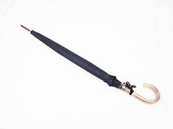 皇室御用達 前原光榮商店 紺 紳士用傘 高級 洗練 職人の技 雨の