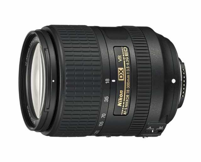 【中古　保証付 送料無料】Nikon 高倍率ズームレンズ AF-S DX NIKKOR 18-300mm f/3.5-6.3G ED VR