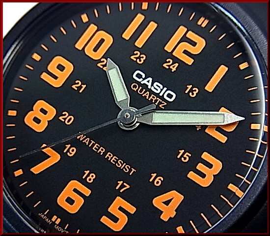 カシオ/CASIO】アナログクォーツ メンズ腕時計 ボーイズサイズ ブラック/オレンジ文字盤 ブラックラバーベルト 海外モデル  MQ-71-4B（の通販はau PAY マーケット - BRIGHT | au PAY マーケット－通販サイト