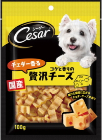 マースジャパン　シーザースナック　チェダー香るコクと香りの贅沢チーズ　１００ｇｘ３６個（ケース販売）