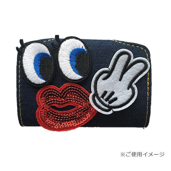 ワッペン ピース アップリケ 刺繍ワッペン アイロン接着 手芸 手作り 縦5 3cm 横3 6cm Vサイン チョキ アイロンワッペン メール便可 の通販はau Pay マーケット Re Make