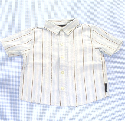 カルバンクライン Calvin Klein 半袖シャツ 80cm 水色系 ストライプ トップス 男の子 ベビー服 キッズ 子供服 通販 買い取りの通販はau Wowma リサイクル子供服ねこのて