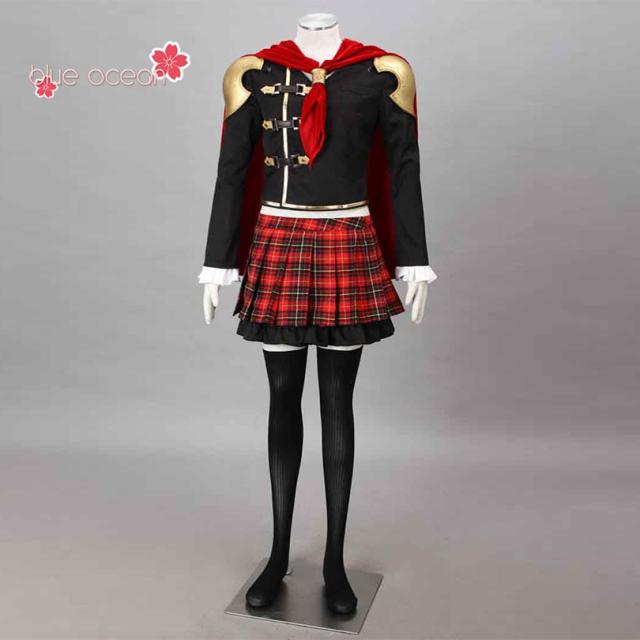 クラスゼロ レム・トキミヤ Rem Tokimiya Final Fantasy：Type-0 ファイナルファンタジー 零式 朱雀0組 風 コスプレ衣装 cosplay