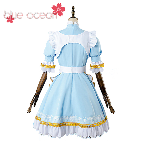 Lovelive ラブライブ!　不思議の国のアリス　女仆装 高海 千歌 たかみ ちか 風 コスプレ衣装 cosplay cos_2