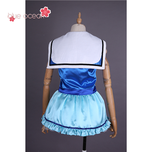 渡辺曜 Lovelive! ラブライブ！ サンシャイン!! Sunshine! アクア aqours OP2 風 コスプレ衣装 cosplay 仮装_4
