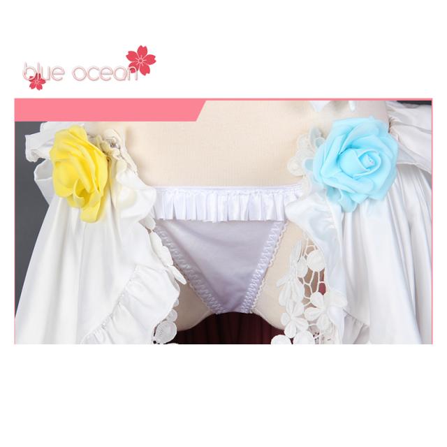 そにアニ -SUPER SONICO THE ANIMATION- すーぱー そに子 十周年記念 ウェディング 風 コスプレ衣装 cos cosplay_4