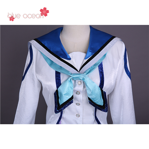 小原 鞠莉 コスプレ 小原鞠莉 Lovelive! ラブライブ！ サンシャイン!! Sunshine! アクア aqours OP2 風 コスプレ衣装 cosplay 仮装_6