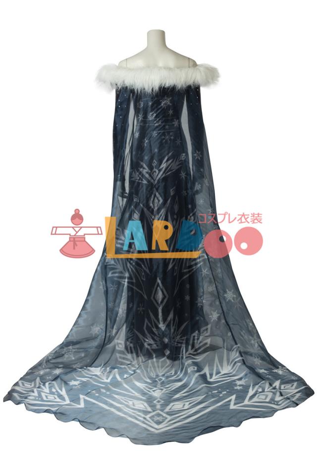 アナと雪の女王 家族の思い出 エルサ コスプレ衣装 3955 の通販はau Pay マーケット Lardoo