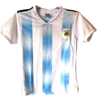 子供用 K032 18 アルゼンチン HIGUAIN*9 イグアイン 水色 ゲームシャツ