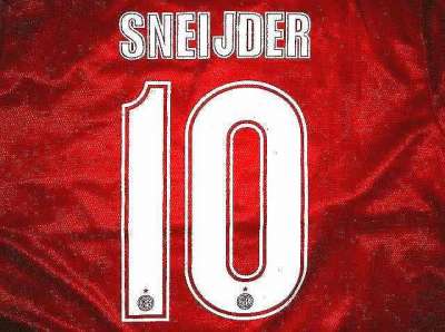 インテル スナイデル 10番 オーセンティックシャツ 美品