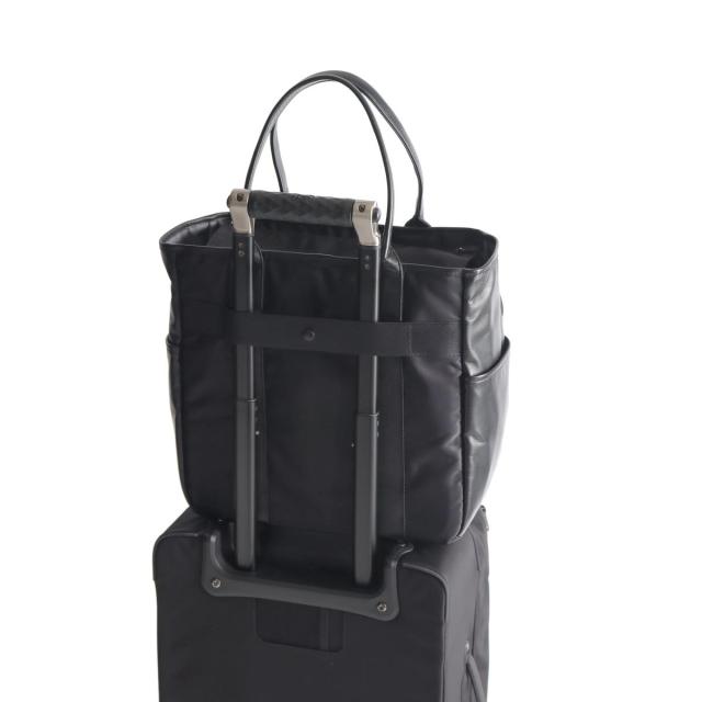 ポーター タイム ブラック トートバッグ 146-16104 吉田カバン PORTER TIME BLACK バッグ 吉田かばん トート A4 レザー 本革 日本製 通勤 メンズ_9