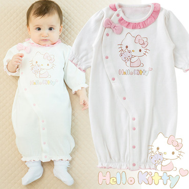 ハローキティ新生児ツーウェイオール ベビー服 赤ちゃん ベビー ツーウェイオール 女の子 新生児 出産祝い ギフト の通販はau Pay マーケット Chucklebaby