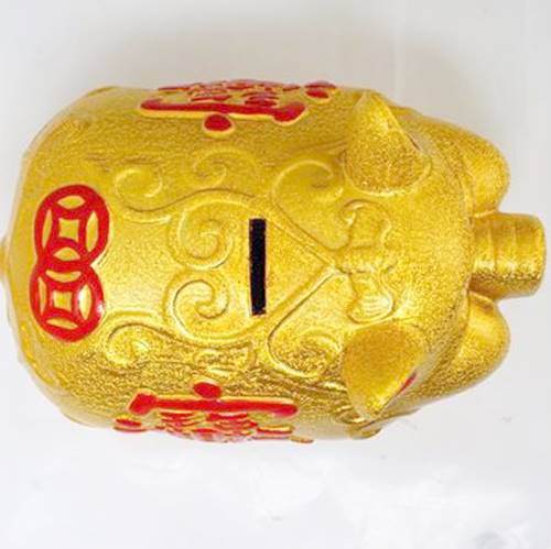 上級金ブタ貯金箱（小）の通販はau PAY マーケット - 横浜中華街