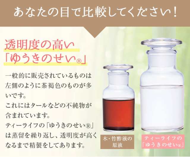 炭の露 新 ゆうきのせい 1000ml 送料無料 入浴剤 木酢液 竹酢液 お風呂用 温泉気分 高品質 高純度 国産 温活 冷え ティーライフ の通販はau Pay マーケット ティーライフ 美容茶 健康茶