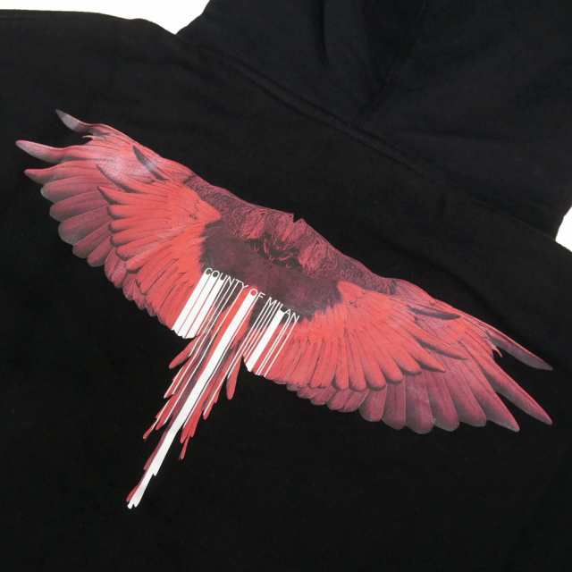 旧作処分セール 80 Off Marcelo Burlon マルセロバーロン メンズパーカー Wings Barcode Zipped Hoodi Cmbe002e ブラッの通販はau Pay マーケット Tre Style