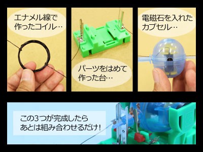 電流と磁界 簡易モーター 理科 自由研究 科学工作 夏休み 冬休み 小学生 理科実験 理科工作 工作 キット の通販はau Pay マーケット エコール教材ネットショップ