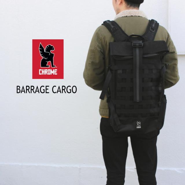 定番 クローム CHROME バッグ バラージ カーゴ BARRAGE CARGO オールブラック BG-163-ALLB-NA-NA
