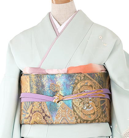 往復送料無料 全部揃って安心 大学 高校 小学生  3泊4日 卒業式 入学式 訪問着 レンタル  C 訪問着 No.011-0995-S