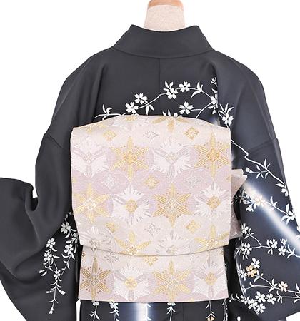 往復送料無料 全部揃って安心 大学 高校 小学生  3泊4日 卒業式 入学式 訪問着 レンタル  A 訪問着 No.011-0763-S