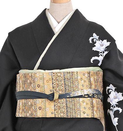 往復送料無料 全部揃って安心 大学 高校 小学生  3泊4日 卒業式 入学式 訪問着 レンタル  A 訪問着 No.011-0870-S