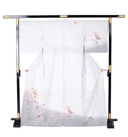 往復送料無料 全部揃って安心 大学 高校 小学生  3泊4日 卒業式 入学式 訪問着 レンタル  A 訪問着 No.011-0964-M