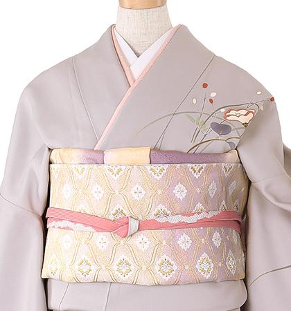 往復送料無料 全部揃って安心 大学 高校 小学生  3泊4日 卒業式 入学式 訪問着 レンタル  A 訪問着 No.011-1142-M